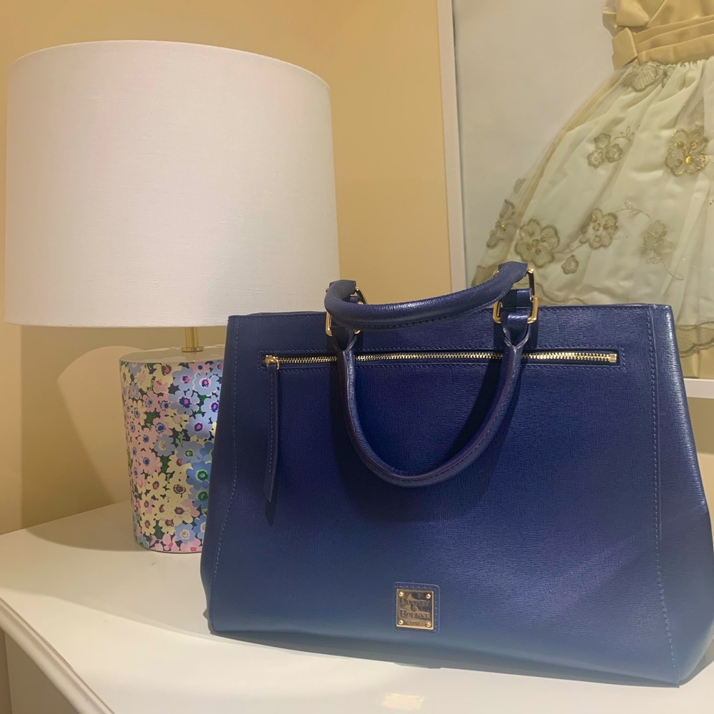 Dooney & Bourke Saffiano Zip Satchel